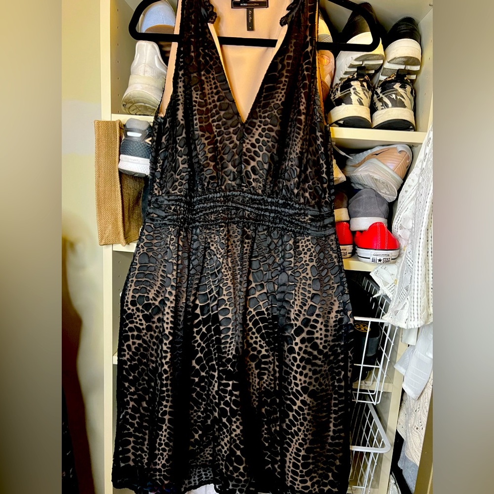 BCBG Maxazria black dress